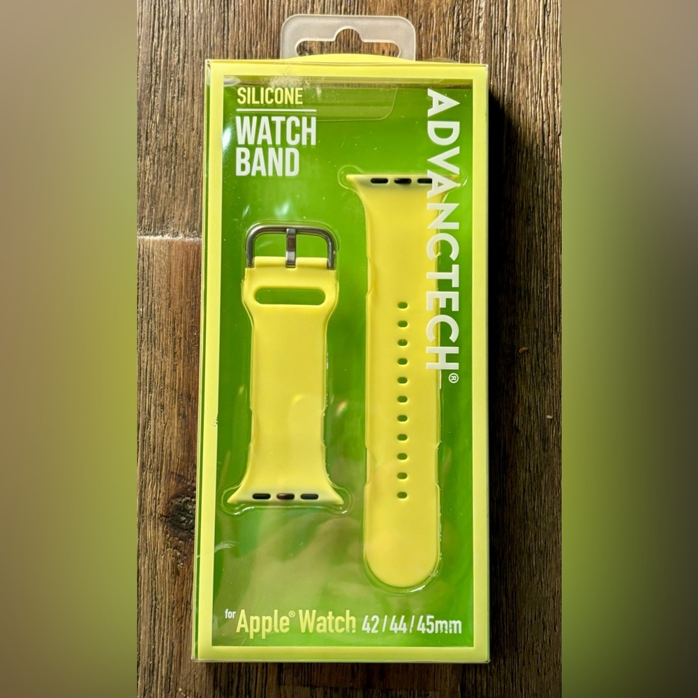New in Box - Apple Watch silicone band - Yellow